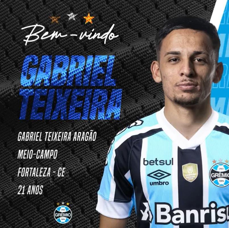Gabriel Teixeira (Meio-campista) - Grmio