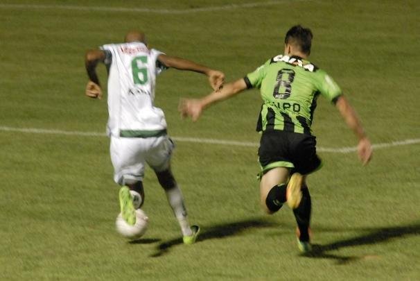 Amrica goleou Luverdense no Passo das Emas com gols de Renan Oliveira, Luan e Neto Moura