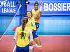Brasil vence Alemanha em estreia na Liga das Nações Feminina de Vôlei 