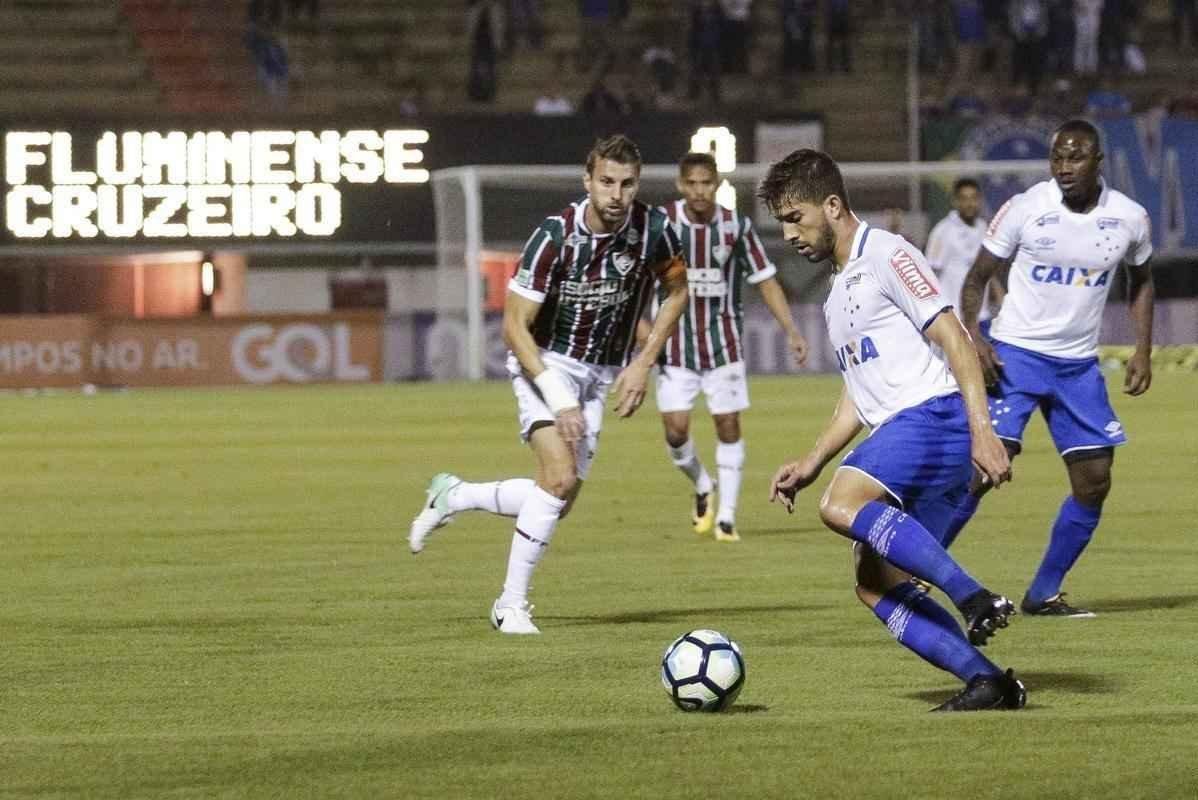 Imagens do jogo entre Fluminense e Cruzeiro, pela 15 rodada da Srie A, no Giulite Coutinho