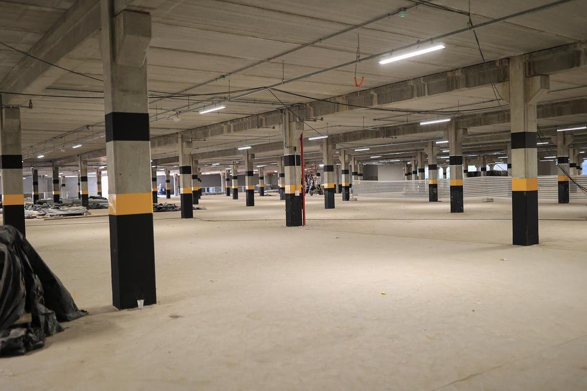 Arena MRV segue em ritmo acelerado de obras. Previso de concluso do estdio foi atualizada para dezembro.