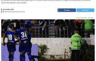 EL GRFICO, Chile - Cruzeiro deu baile no Vasco e deixou dura tarefa para La U na Libertadores