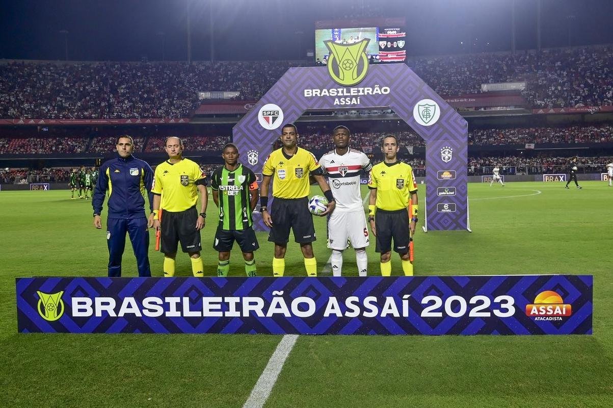 So Paulo e Amrica se enfrentaram neste sbado (22/4), no Morumbi, pela segunda rodada do Campeonato Brasileiro de 2023
