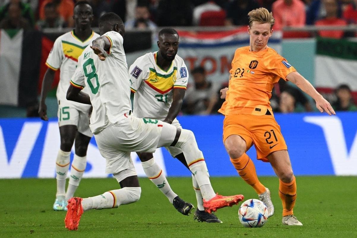 Fotos do jogo entre Senegal e Holanda no Estdio Al Thumama, pelo Grupo A da Copa do Mundo, no Catar