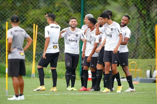 Veja fotos do treino do Atl�tico