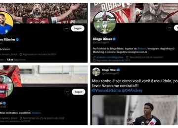 Jogadores, que atuaram pelo Flamengo em 2022, perderam o acesso de uma rede social nesta noite de segunda-feira (12/12)