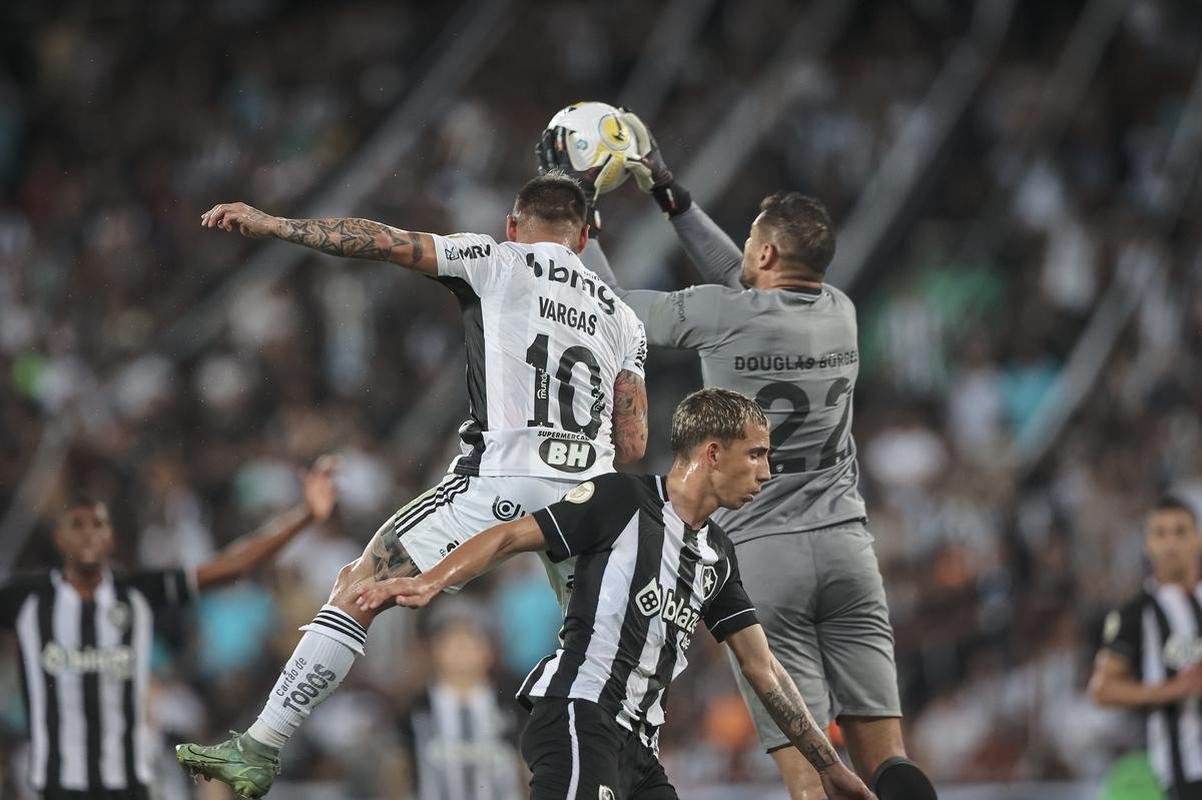 Botafogo x Atltico: veja fotos do jogo no Nilton Santos