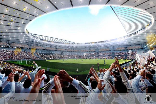 Santos apresenta projeto da nova Vila Belmiro