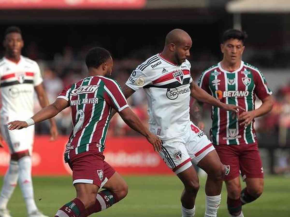 Brasileirão Série A 2022/23: Fluminese vs Sao Paulo - data viz