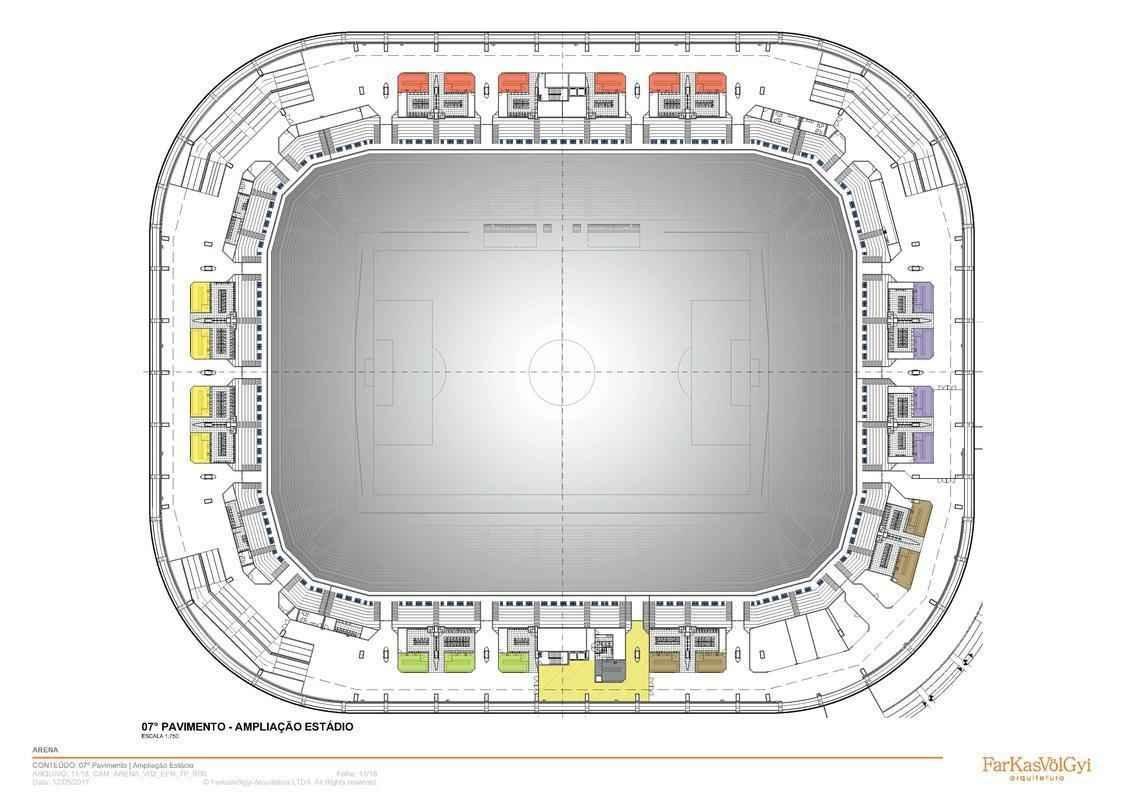 Novas imagens do projeto da Arena do Galo obtidas pelo Estado de Minas e pelo Superesportes