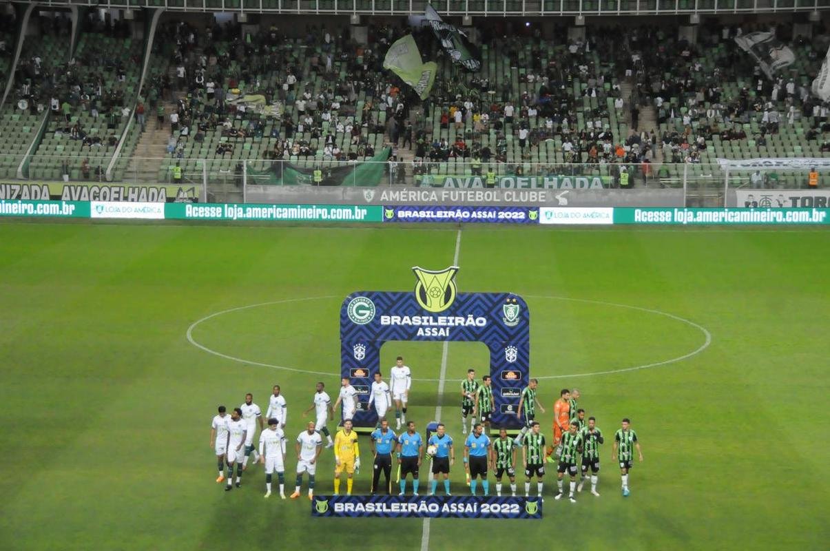 Amrica e Gois se enfrentaram no Independncia, pela 15 rodada da Srie A do Campeonato Brasileiro