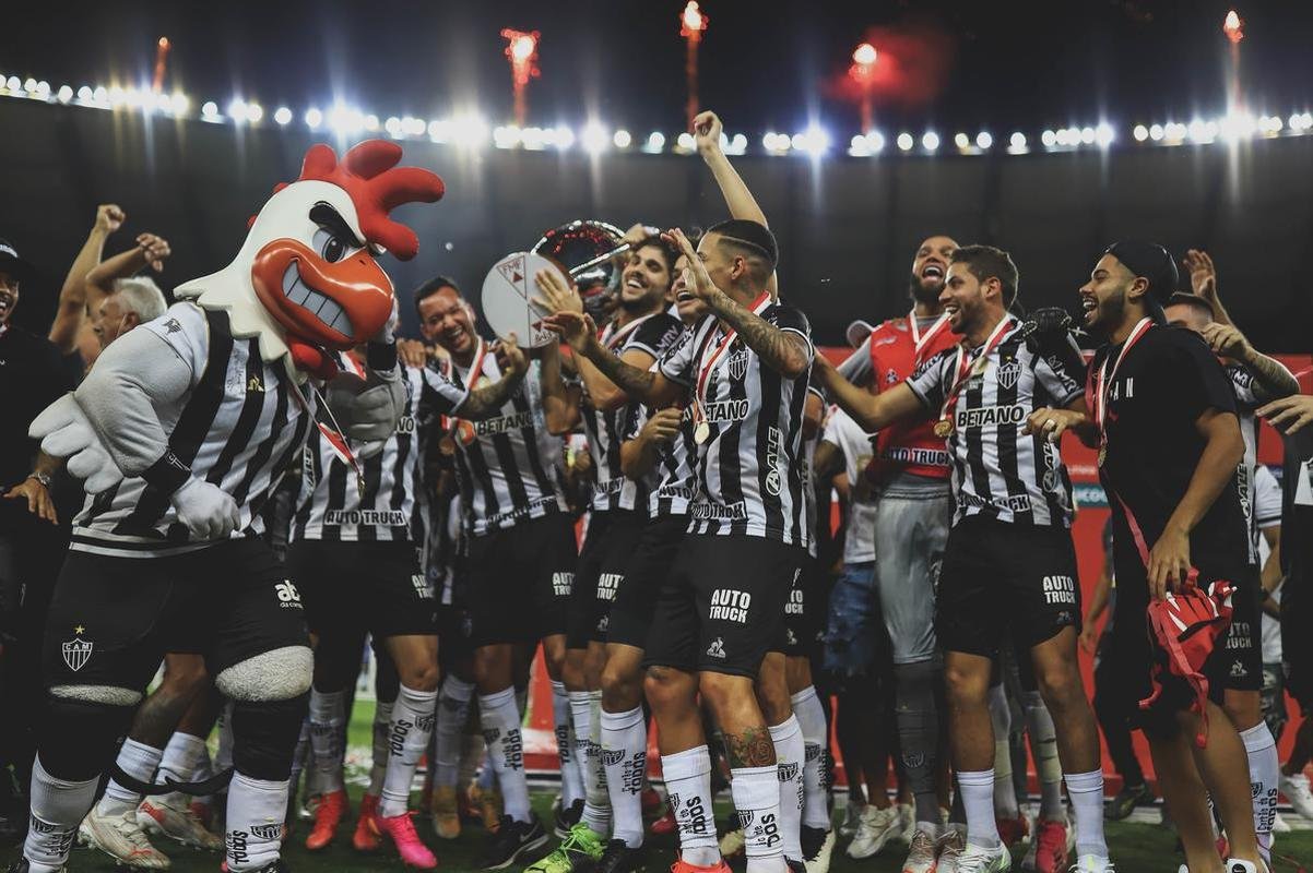 Fotos da festa do Atltico no Mineiro com a conquista do bicampeonato mineiro