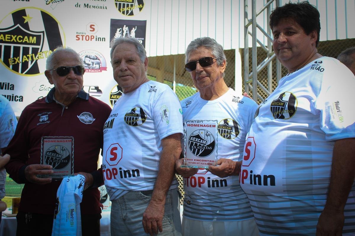 Ex-jogadores do Atltico se encontraram nesse sbado