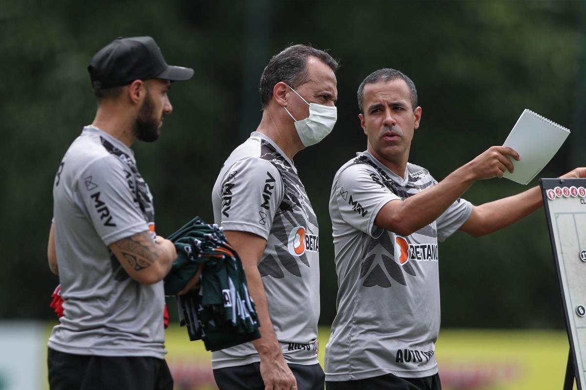 Fotos do treino do Atltico desta sexta, o primeiro aps a sada de Sampaoli