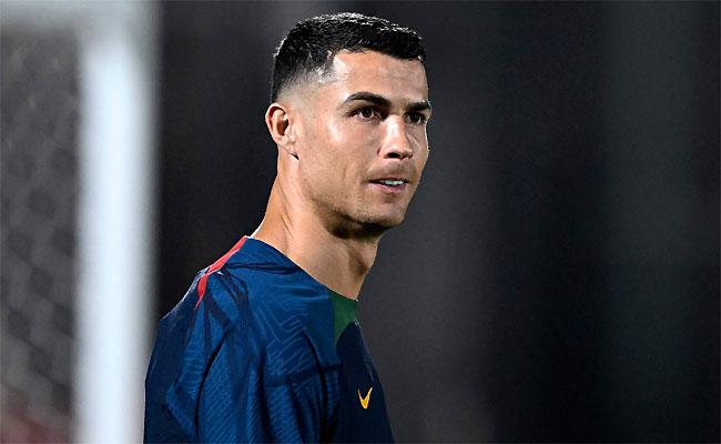 Cristiano Ronaldo postou palavras de incentivo aos companheiros antes da estreia