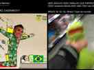 Reviravolta: torcedores acompanham jogo do Brasil com memes