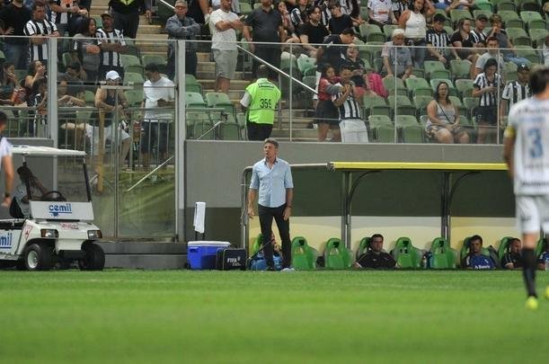 Fotos do jogo entre Atltico e Grmio