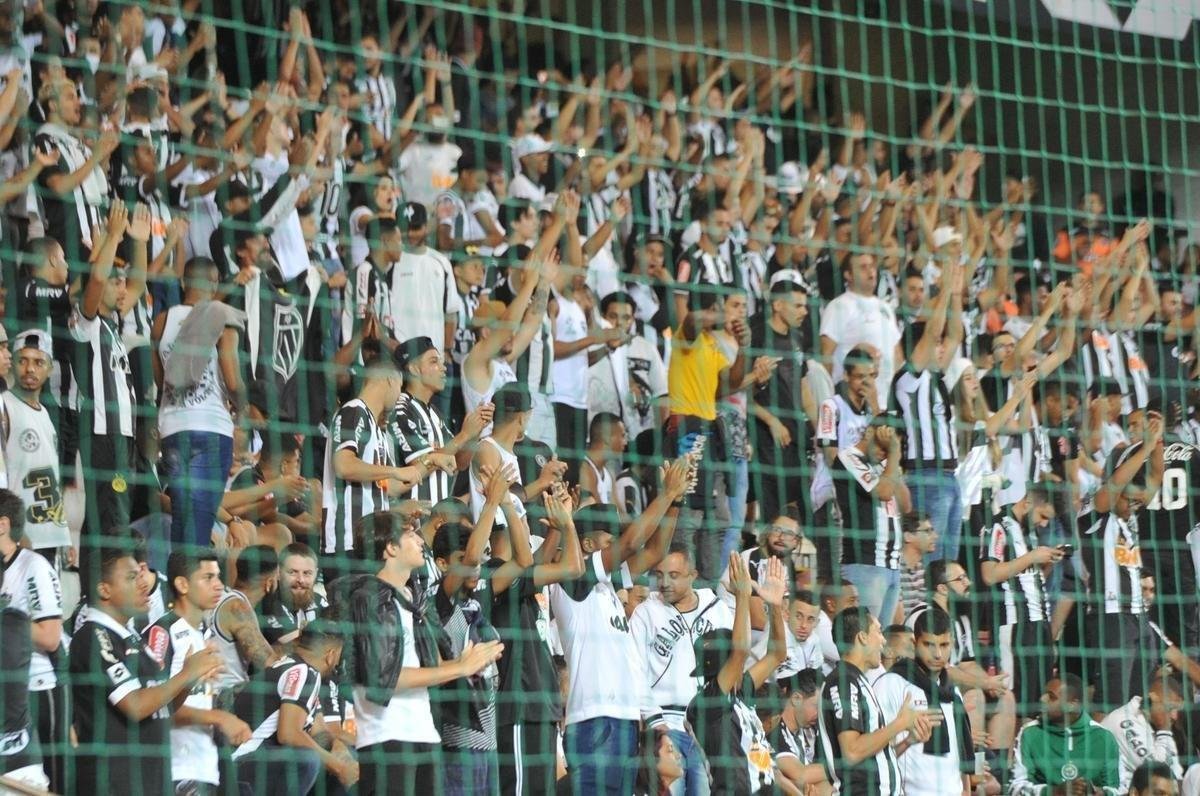 Fotos da torcida do Atltico na partida contra o Unin La Calera, do Chile, no Independncia, pela Copa Sul-Americana