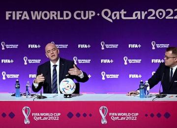 Bryan  Swanson disse que não é porque Gianni Infantino, presidente da Fifa, não é gay que ele não liga para os direitos LGBTQIA+