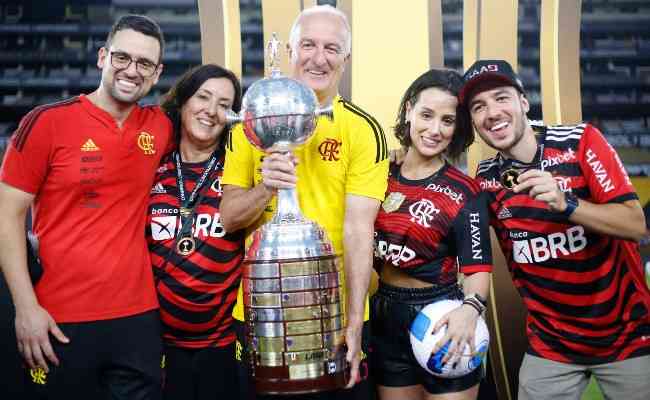 Dorival Jnior  o atual campeo da Libertadores, pelo Flamengo