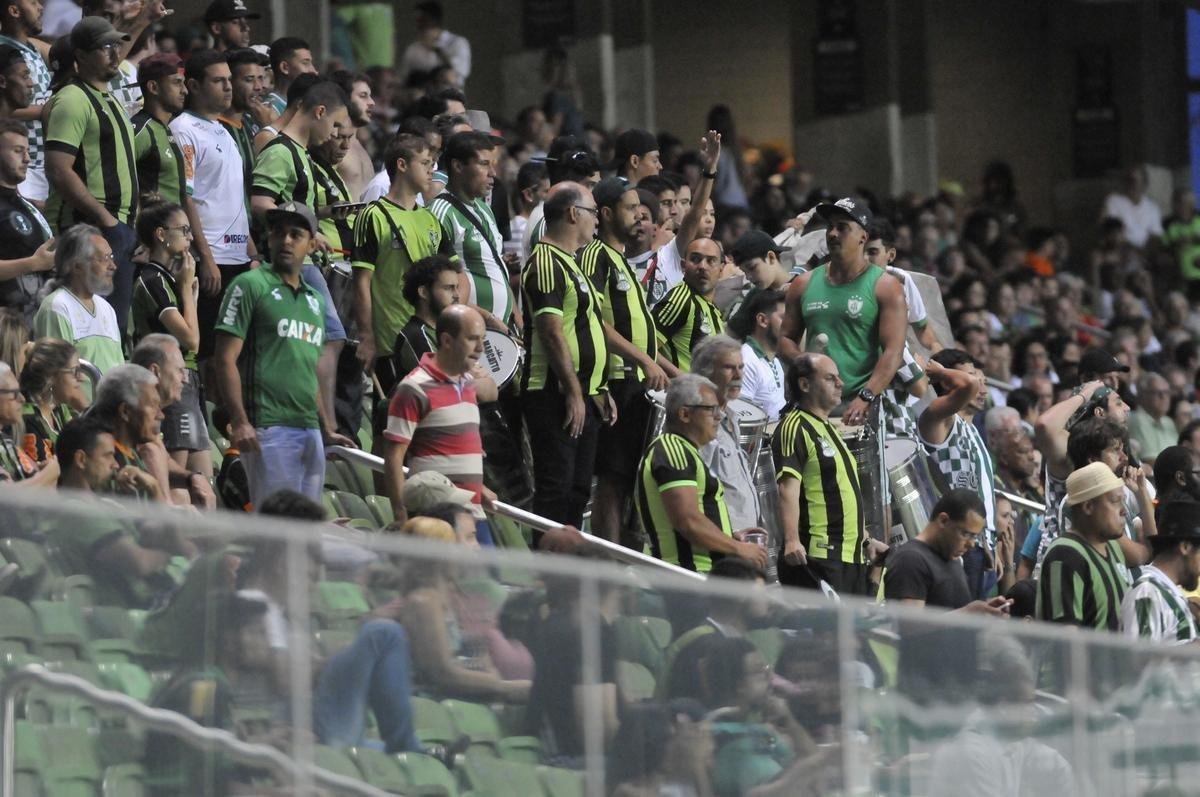 Amrica e Patrocinense se enfrentaram, no Independncia, pela primeira rodada do Campeonato Mineiro
