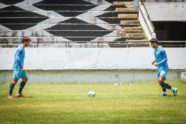 Fotos do último treinamento do Cruzeiro no Estádio do Arruda, no Recife, antes de jogo contra o Sport