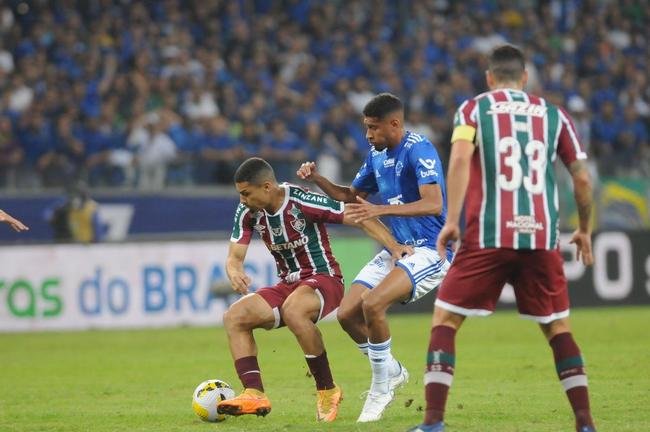 Fotos do jogo de volta das oitavas de final da Copa do Brasil, no Mineiro, entre Cruzeiro e Fluminense (Juarez Rodrigues/EM/DAPress)