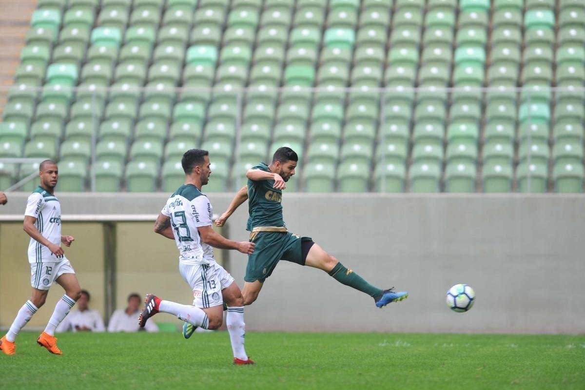 Imagens da partida entre Amrica e Palmeiras, no Independncia, pela 17 rodada do Campeonato Brasileiro 