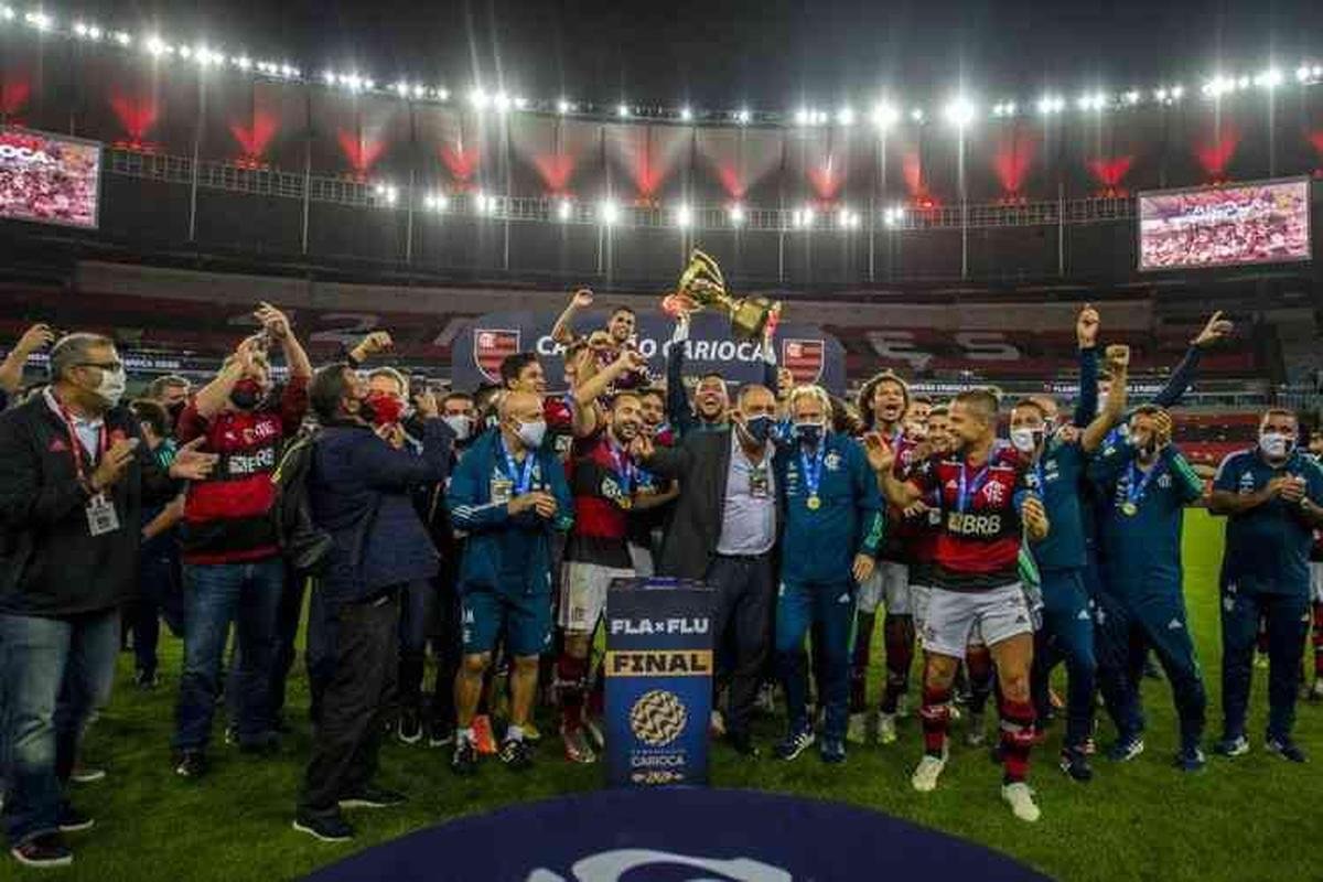 Flamengo venceu o Fluminense e ficou com a taa do Campeonato Carioca