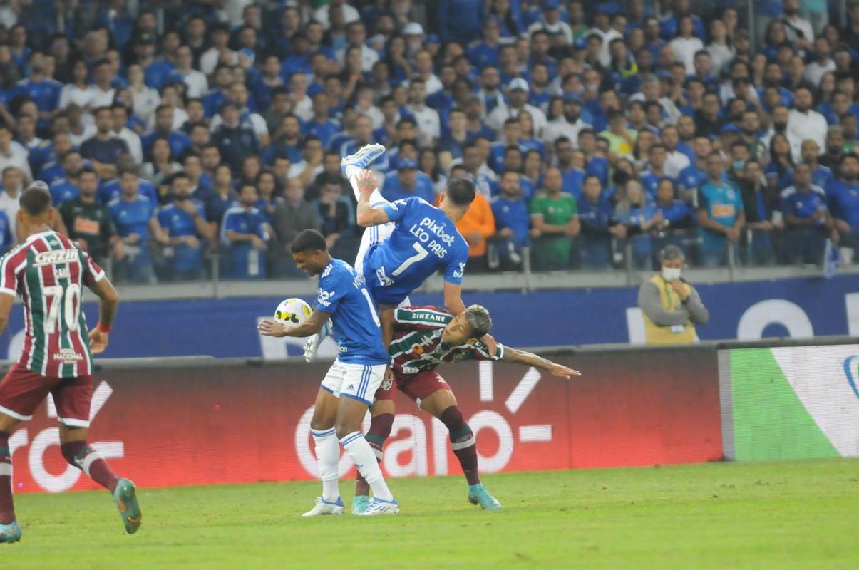 Fotos do jogo de volta das oitavas de final da Copa do Brasil, no Mineiro, entre Cruzeiro e Fluminense (Juarez Rodrigues/EM/DAPress)