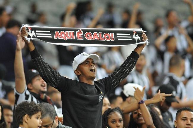 Fotos dos torcedores do Atltico no confronto entre Galo e Tolima, na noite desta quarta-feira (25), no Mineiro, em Belo Horizonte. A partida foi vlida pela 6 rodada da fase de grupos da Copa Libertadores.