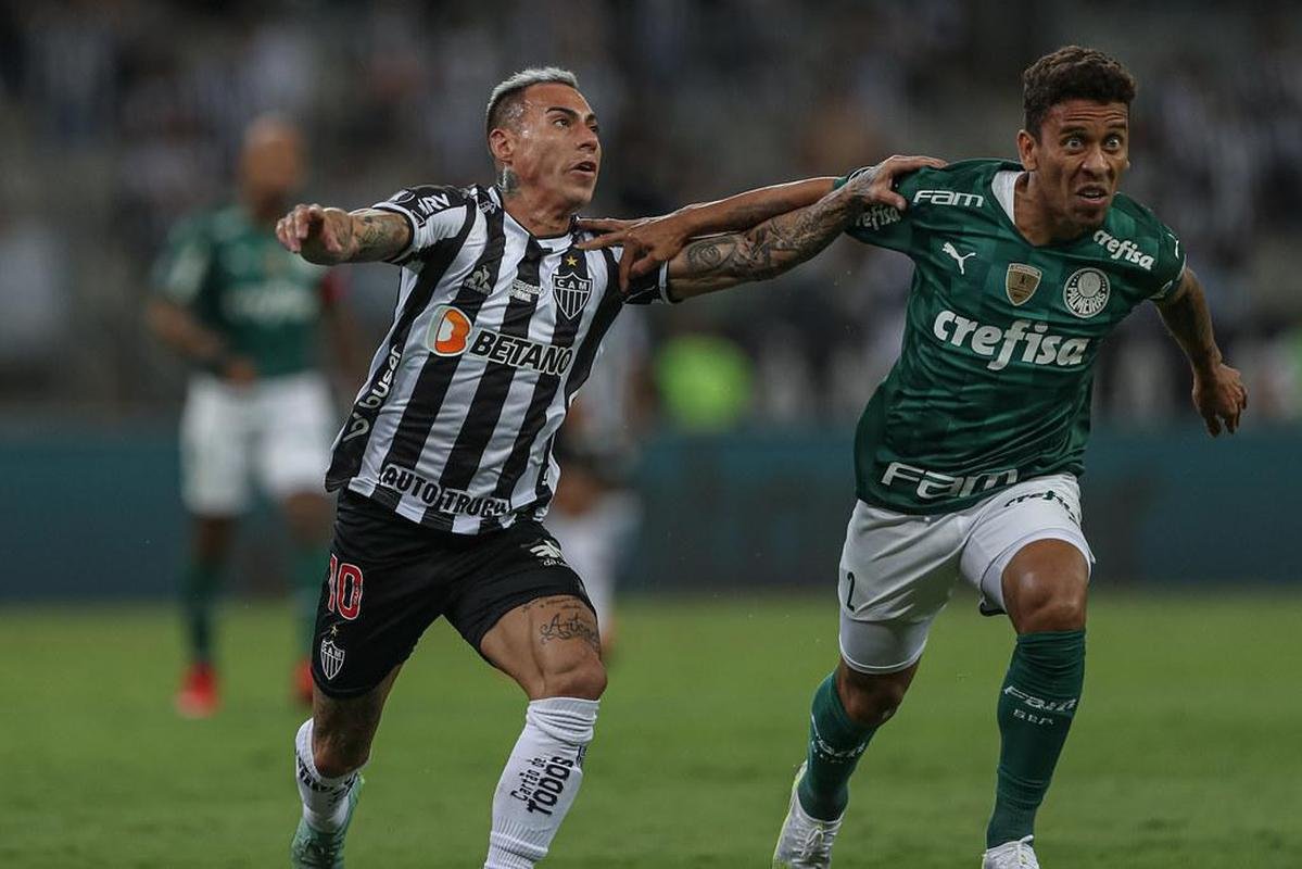 Na semifinal de 2021, o Atltico empatou sem gols com o Palmeiras no primeiro jogo, em So Paulo. No Mineiro, o Galo saiu na frente com Vargas, mas levou o empate de Dudu e foi eliminado pelo critrio do gol marcado como visitante.