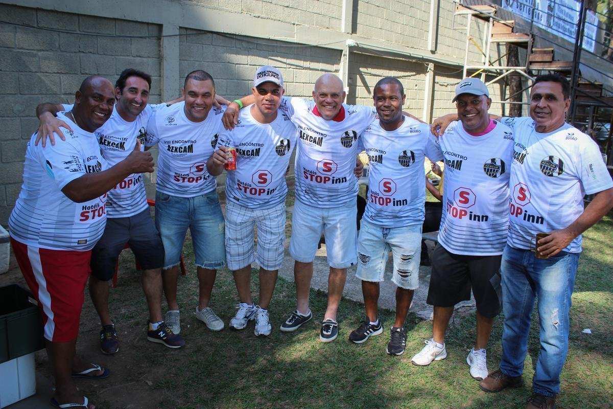 Ex-jogadores do Atltico se encontraram nesse sbado