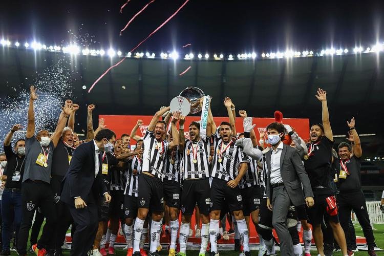 Fotos da festa do Atltico no Mineiro com a conquista do bicampeonato mineiro