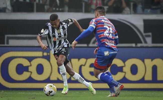 Atlético venceu o Fortaleza por 3 a 2 no Mineirão, no duelo do primeiro turno