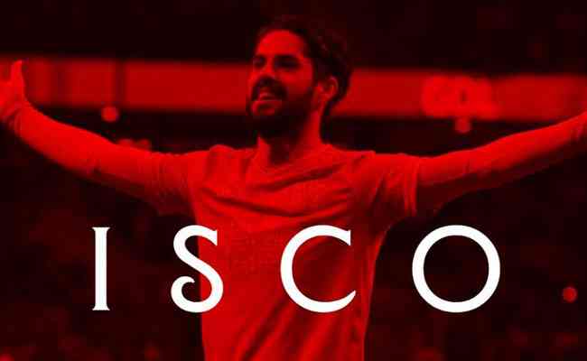 Isco foi anunciado como novo reforo do Sevilla