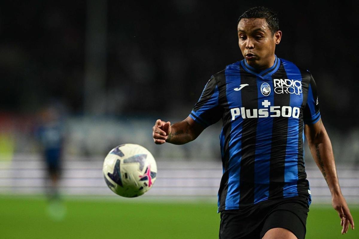 Luis Muriel, atacante da Atalanta (Itlia) - contrato at 30/06/2023