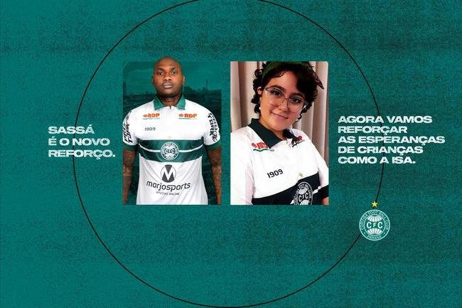 O Coritiba anunciou a contratao do atacante Sass, que estava no Coritiba