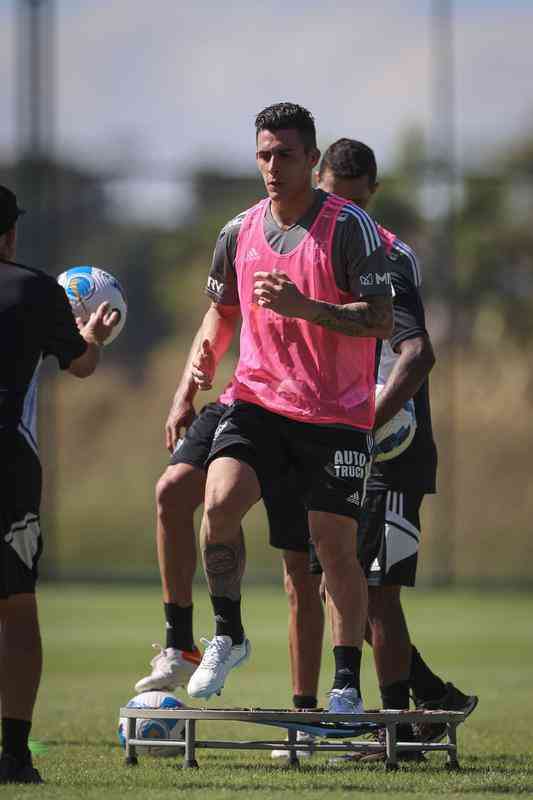 Fotos do treino do Atltico neste domingo, na Cidade do Galo