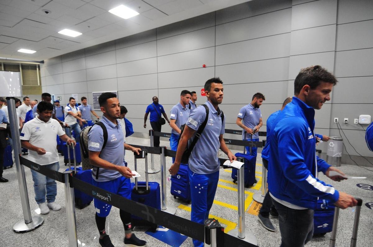 Embarque do Cruzeiro para Santiago, no Chile