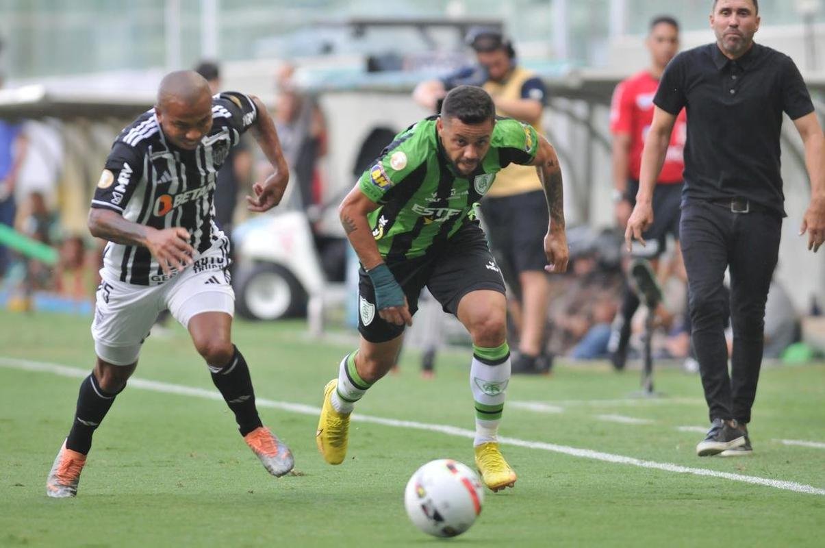 Amrica x Atltico: fotos do jogo de ida da final do Campeonato Mineiro, neste sbado (1/4), no Independncia