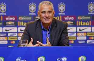 Tite, tcnico da Seleo Brasileira nas Copas do mundo de 2018 e 2022
