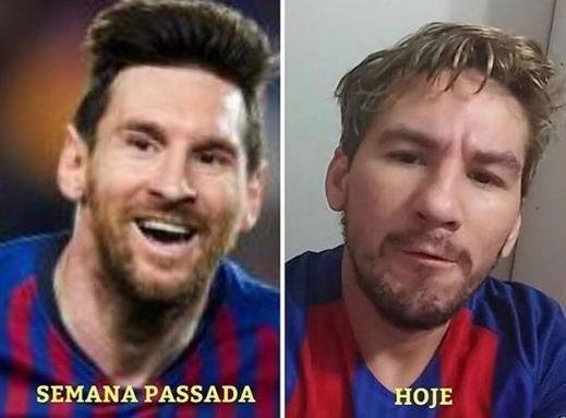 Paulo Victor 'iniciou carreira' como ssia de Messi em 2016 e faz sucesso por onde passa