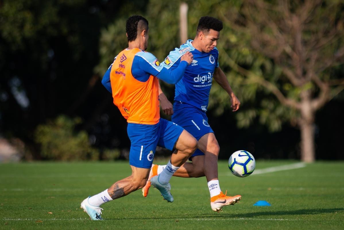 Fotos do treino do Cruzeiro desta quarta-feira, 21 de agosto, na Toca da Raposa II
