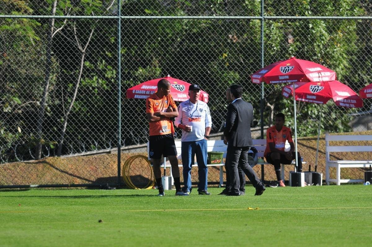 Imagens do treino do Atltico nesta sexta-feira