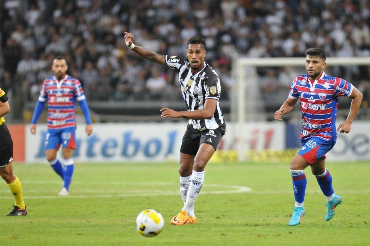 Atltico buscou virada eletrizante sobre o Fortaleza no Mineiro 