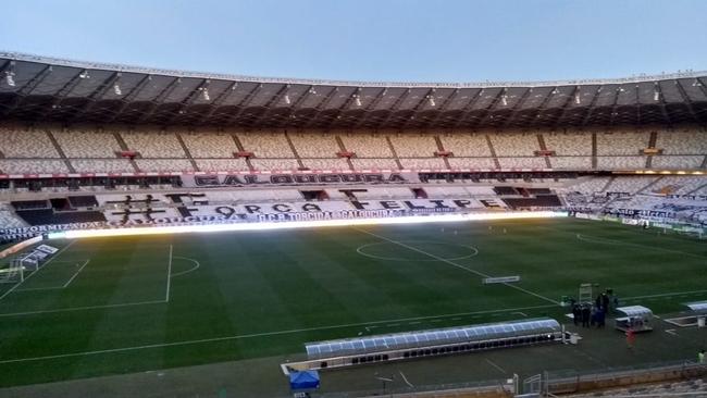 Força Felipe: homenagem de torcedores do Atlético a Felipe Silveira, no Mineirão