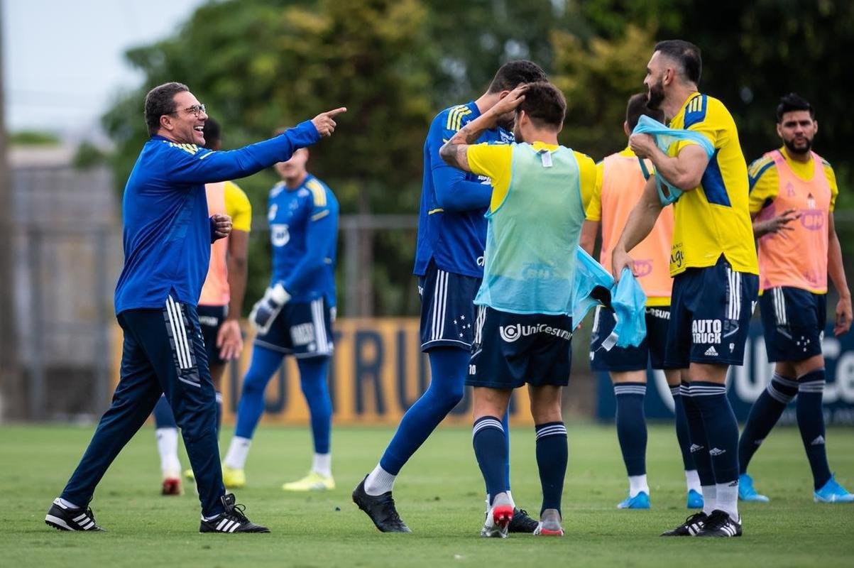 Fotos do treino do Cruzeiro desta tera-feira (26/10) na Toca II