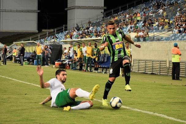 América e Cuiabá se enfrentaram na Arena Pantanal, pela Série B