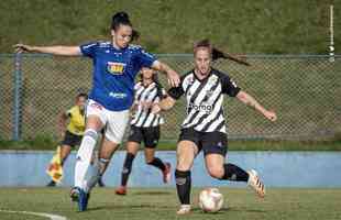 Cruzeiro e Atltico empataram em 0 a 0 nesta tera-feira (8), em partida adiada da 2 rodada do Campeonato Mineiro Feminino. O confronto foi realizado na Toca da Raposa I, em Belo Horizonte, e decretou a classificao do Galo para a grande deciso.